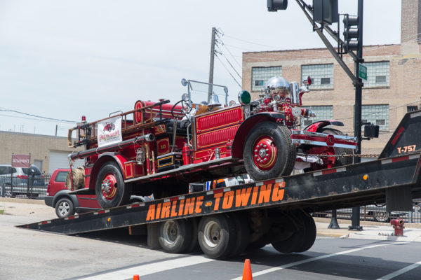 Chicago FD Ahrens Fox fire engine