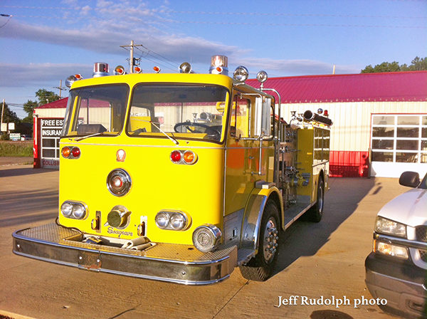 former McCook Fire Department Seagrave fire engine