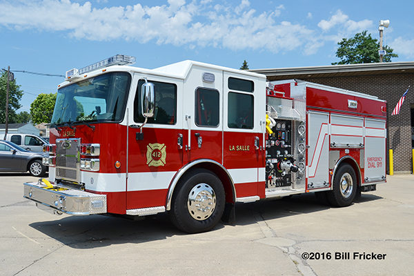 LaSalle Fire Department fire engine
