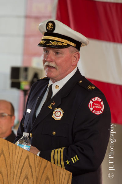 Carol Stream Fire Chief Robert Hoff