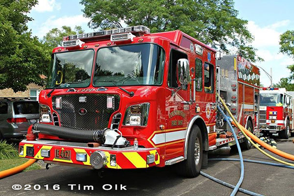 Countryside FPD fire engine