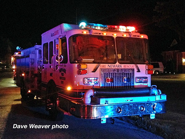 Newark FPD fire engine