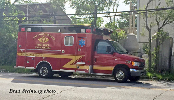 Chicago Heights FD ambulance