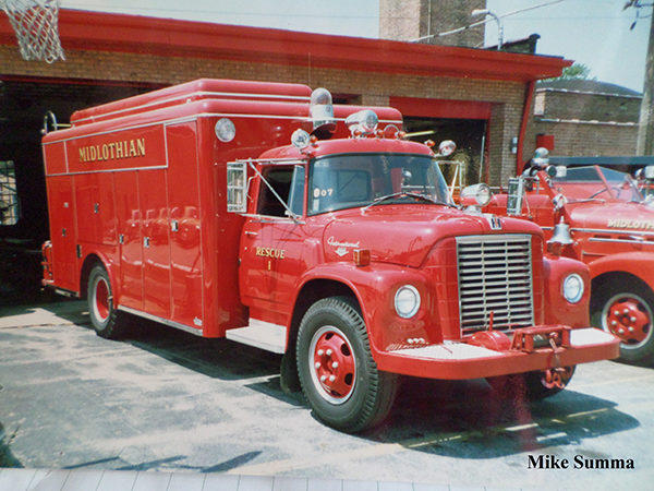 Midlothian Fire Department history