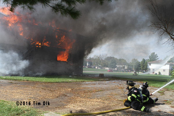 fire department burn down