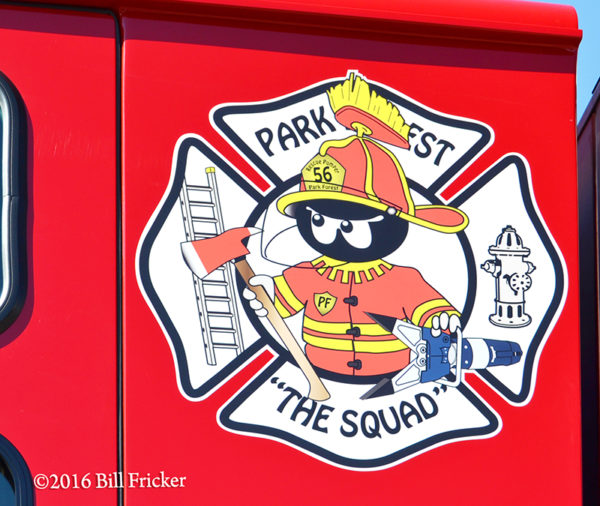 Park Forest FD decal