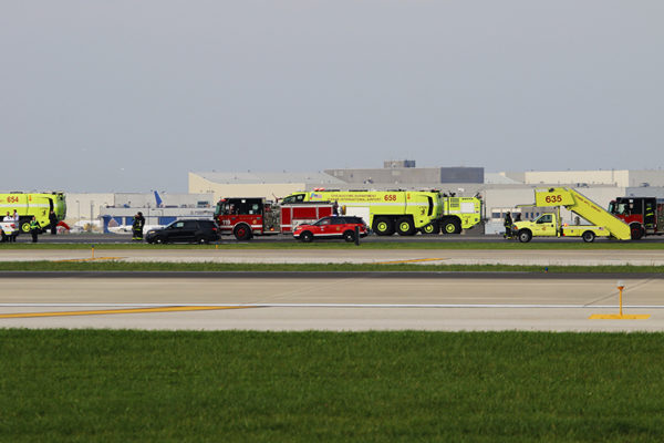 Chicago Fire Department at O'Hare Airport
