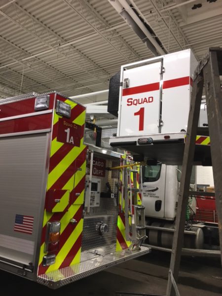 new units for Chicago FD Squad company 