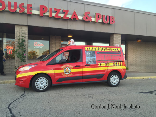 Firehouse Pizza delivery can