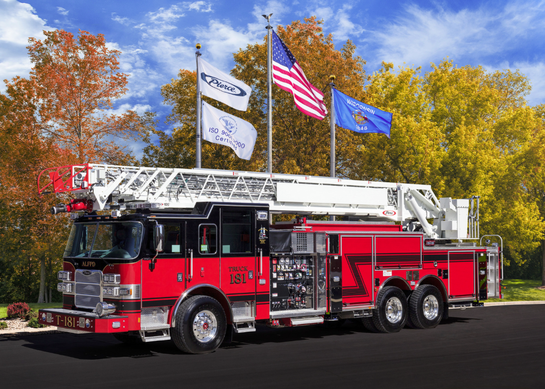 New aerial ladder for AlgonquinLake in the Hills FPD (more