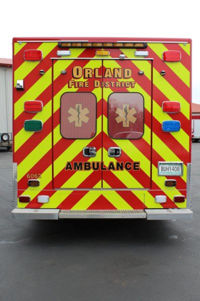 Orland FPD ambulance