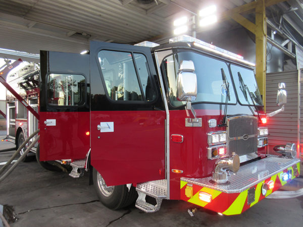 Fire engine being built for the Buffalo Grove FD