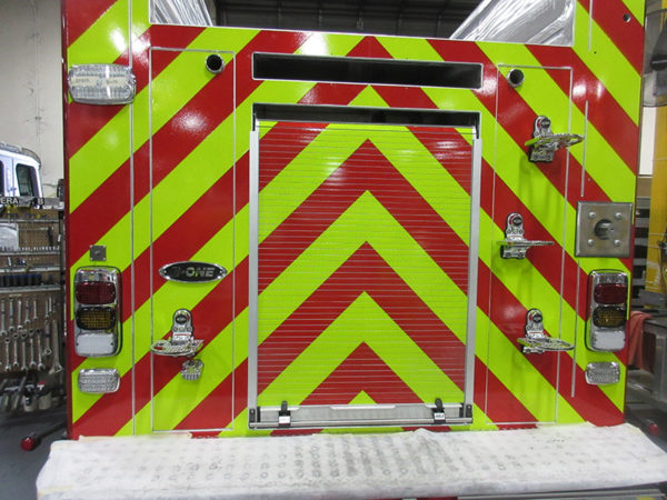 Fire engine being built for the Buffalo Grove FD