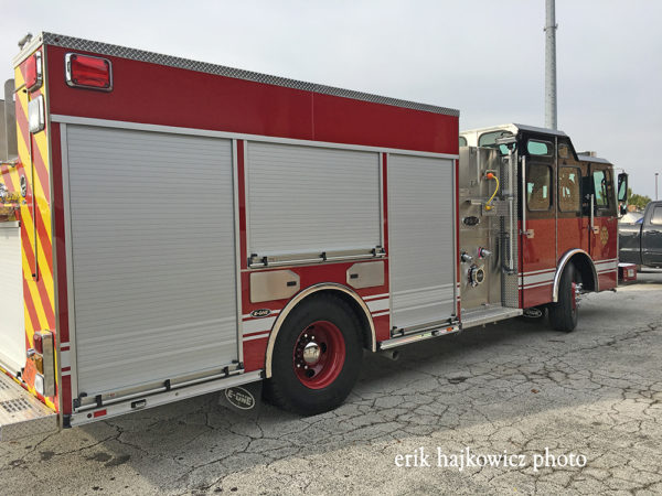 new fire engine for the University Park FD