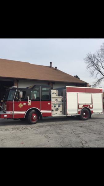 new fire engine for the University Park FD