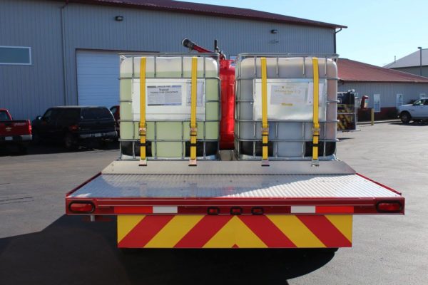 custom-built foam trailer for the Manteno Community FPD