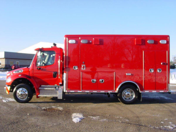 new ambulance for the Wheeling FD