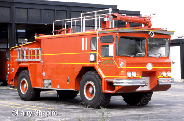 1970s vintage Walters ARFF from O'Hare Airport