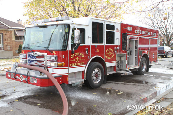 Cicero FD fire engine