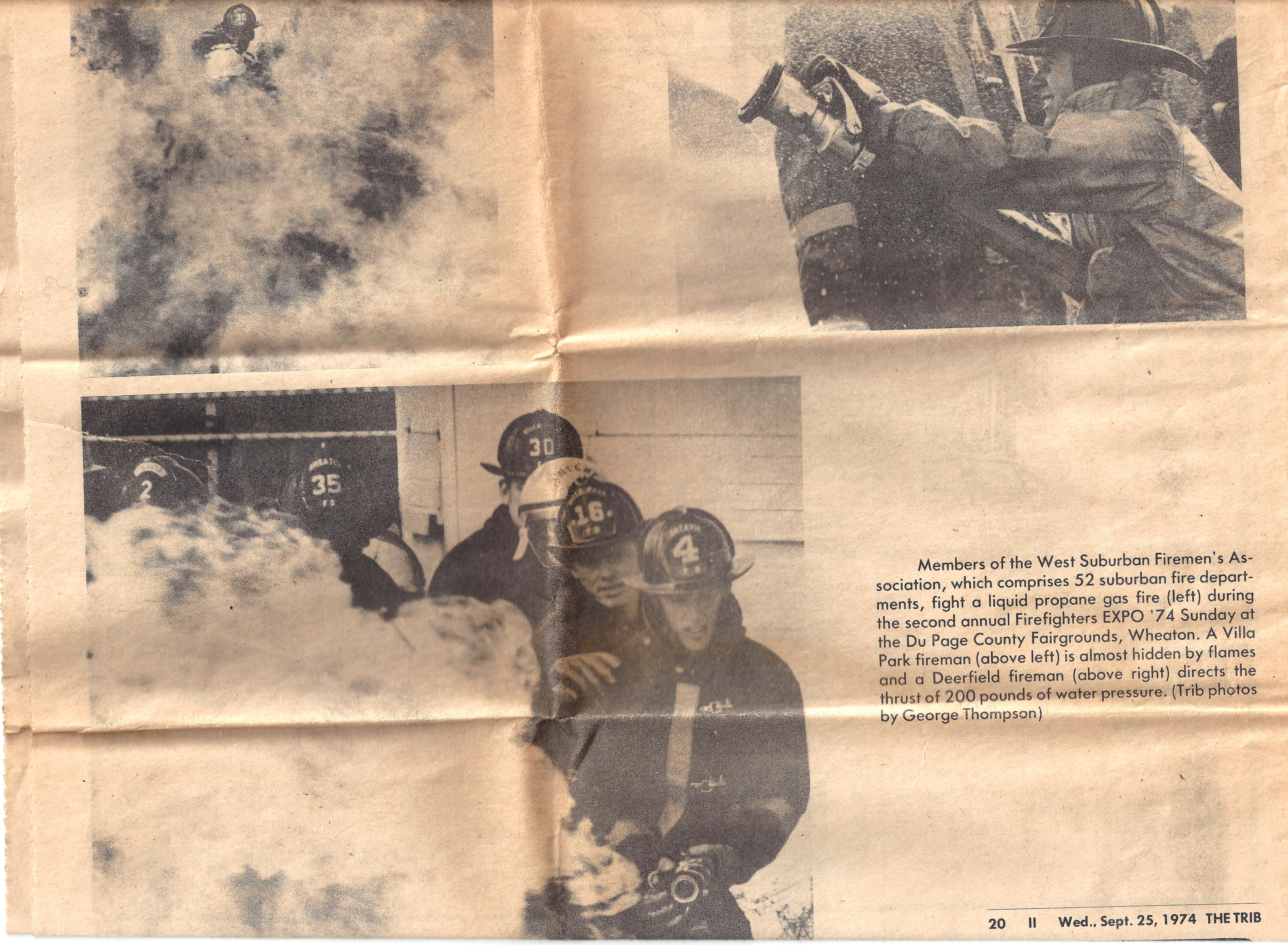 Chicago Tribune suburban edition nes clipping from 9/25/74