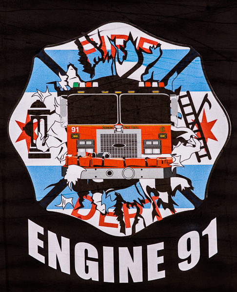 Chicago FD Engine 91 decal