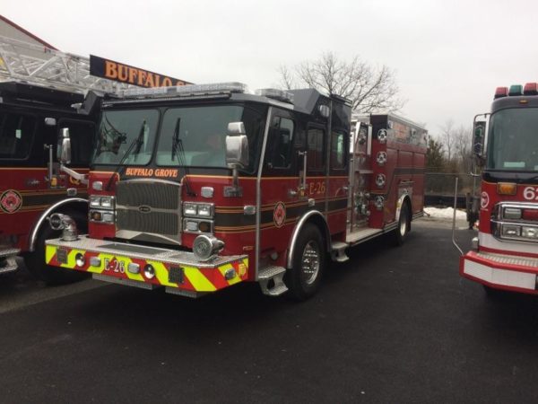 new fire engine for the Buffalo Grove FD
