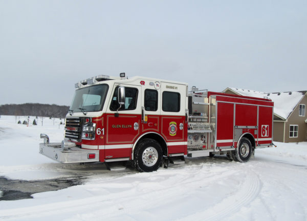 new fire engine for the Glen Ellyn VFD