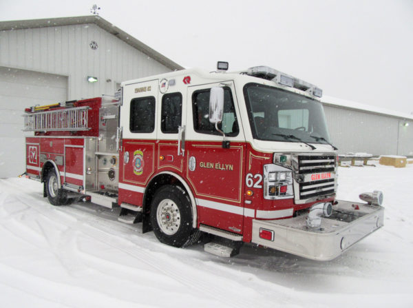 new fire engine for the Glen Ellyn VFD
