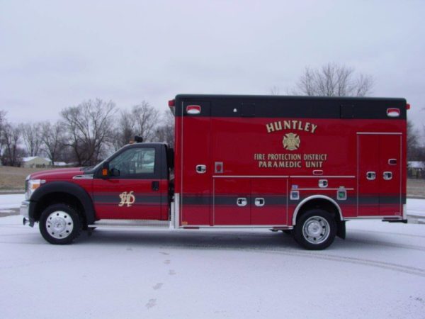 Huntley FPD ambulance