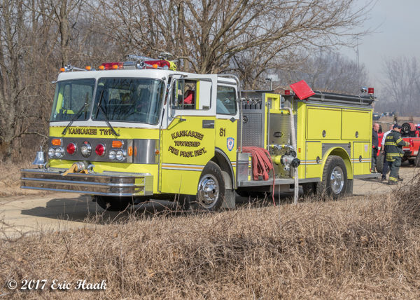 Kankakee Township FPD fire engine