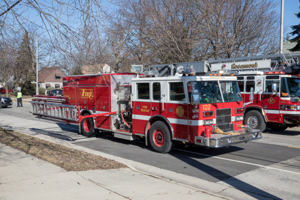 Norwood Park FPD fire engine