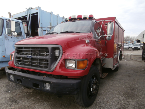 Former Chicago fire truck being sold as surplus