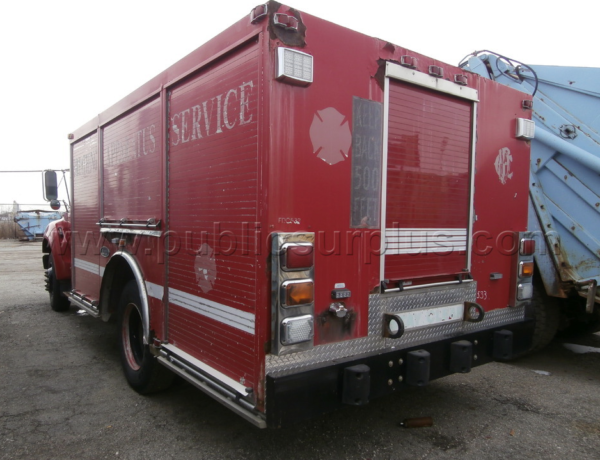 Former Chicago fire truck being sold as surplus