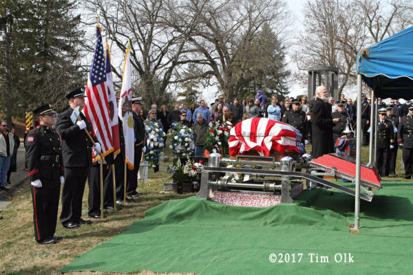 funeral for West Burlington Fire Department Firefighter Jim Franciskovich