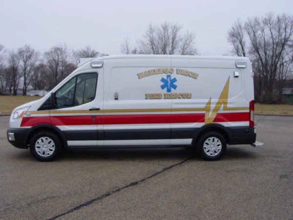 Medix ambulance on Ford Transit chassis