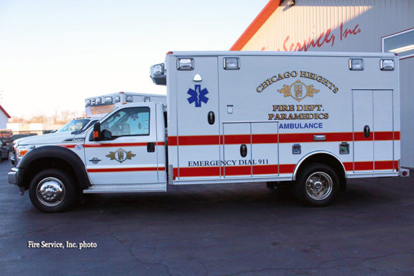 Chicago Heights Ambulance 687