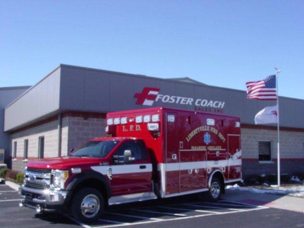 Libertyville Fire Department ambulance