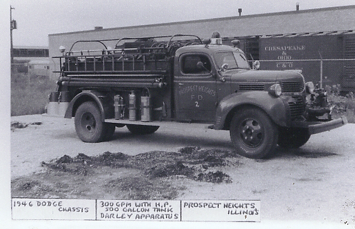 1946 Dodge/Darley 300/500 fire engine