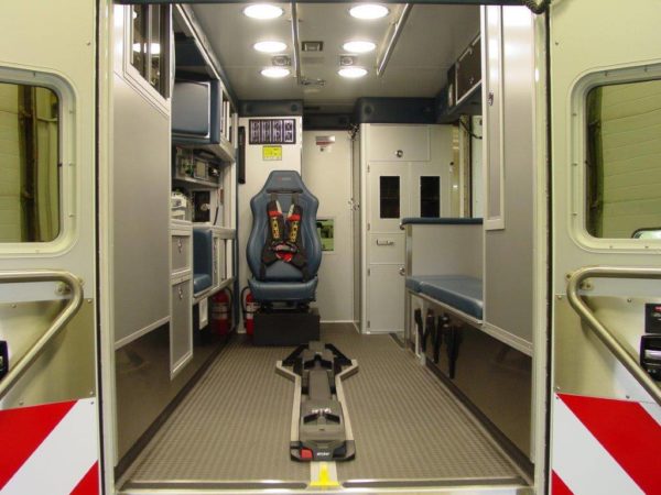 new ambulance interior
