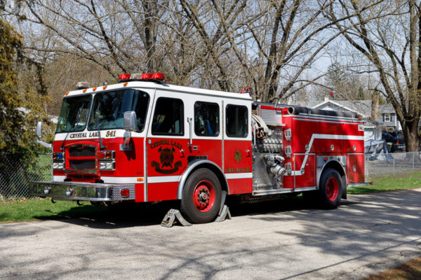Crystal Lake FD fire engine