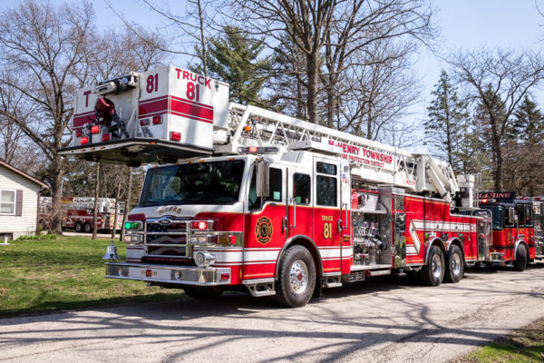 McHenry Township FPD fire truck