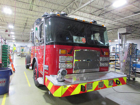 Fire engine being built for the Chicago FD so 140846