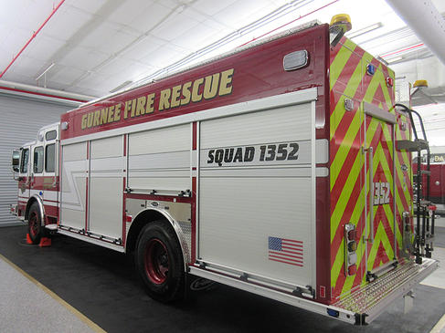 new fire truck for the Gurnee Fire Department