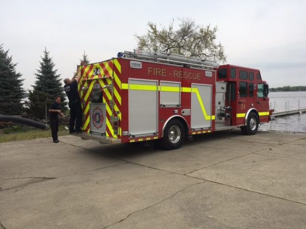 New fire engine for the Fox Lake Fire Protection District