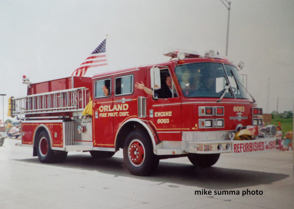 Orland FPD American LaFrance fire engine