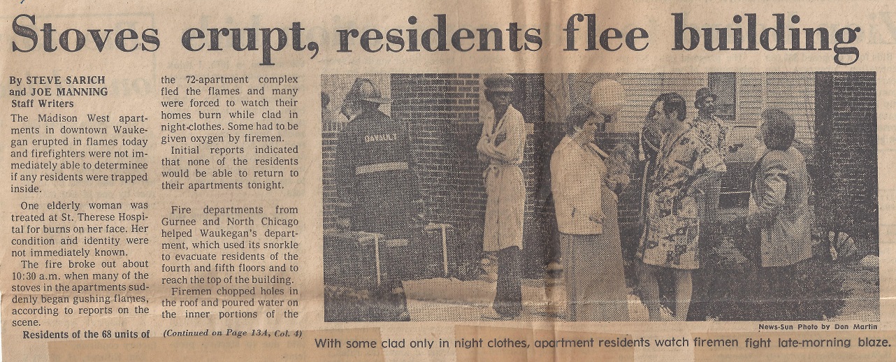 from the March 18, 1975 edition of the Waukegan News-Sun