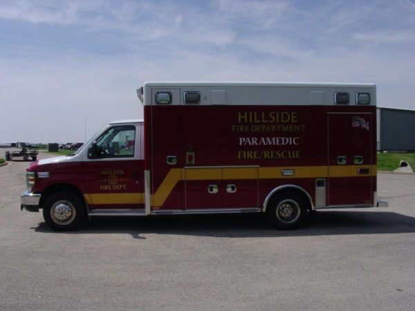 Hillside FD ambulance