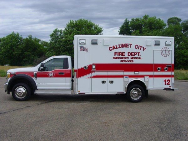 Calumet City FD ambulance