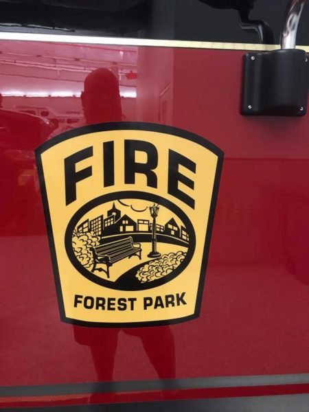 new fire engine for the Forest Park FD Engine 401