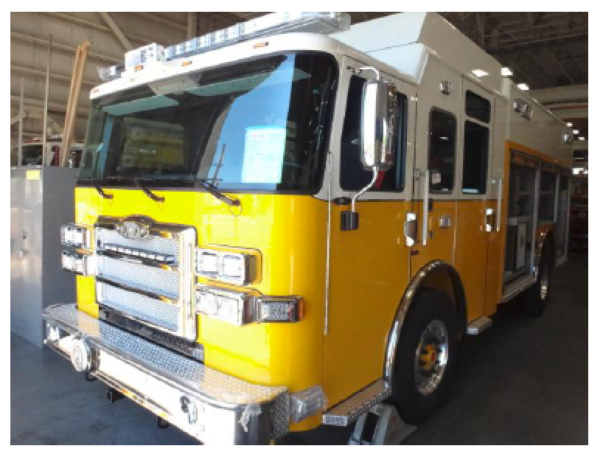 Fire truck being built for the Clarendon Hills FD (IL)